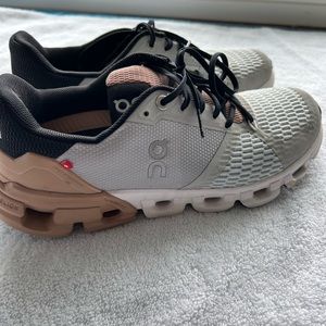 On Cloudflyer- great comfort and cushion with Helion.